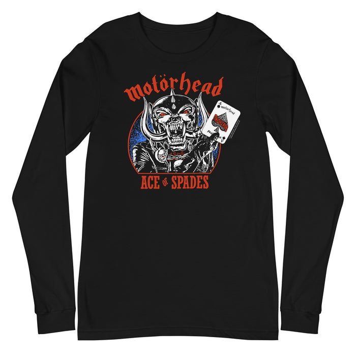 Motorhead - Warpig Ace Long Sleeve T-Shirt - Black