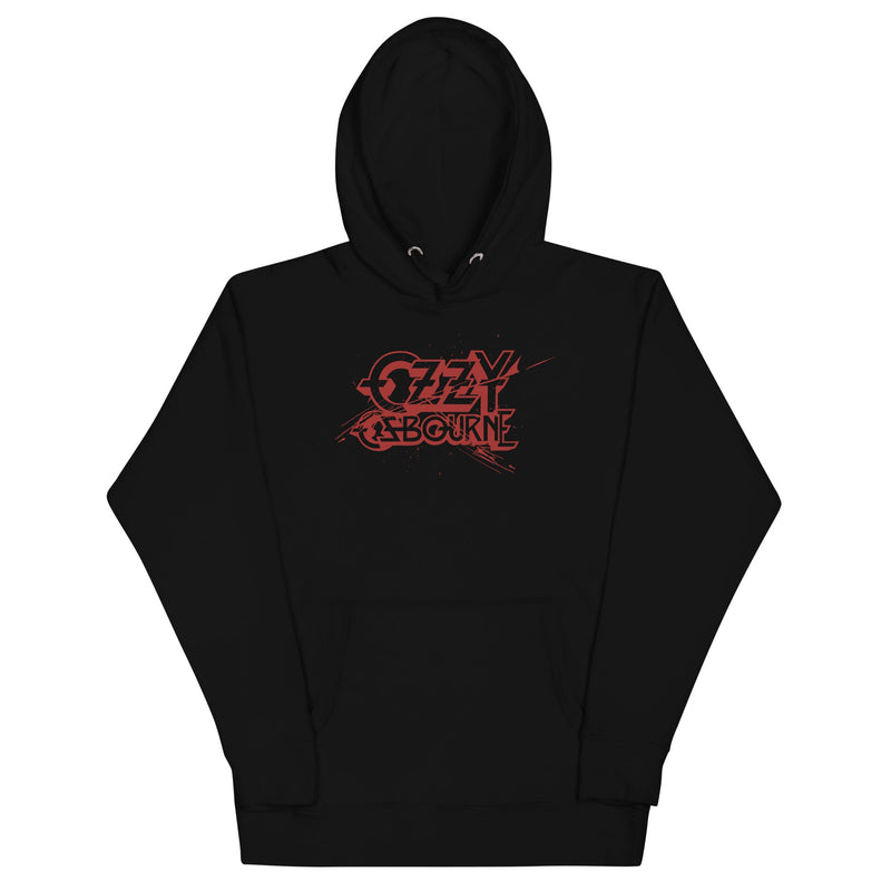 Ozzy Osbourne - Blood Logo Hoodie - Black