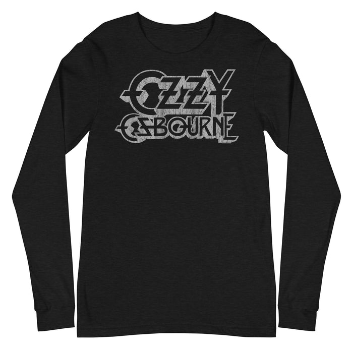 Ozzy Osbourne - Core Logo Long Sleeve T-Shirt - Black