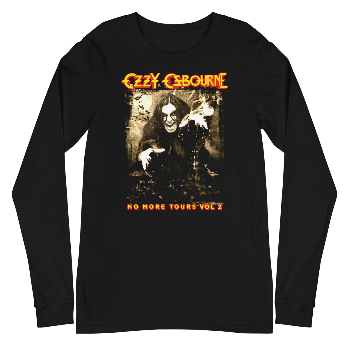 Ozzy Osbourne - No More Tours Long Sleeve T-Shirt - Black