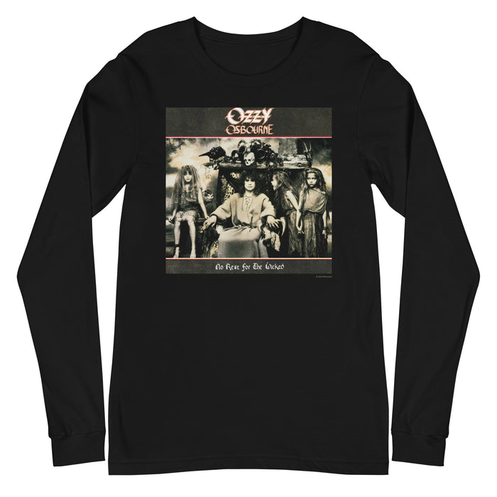 MerchMoment - Ozzy Osbourne - No Rest for the Wicked Long Sleeve T-Shirt -