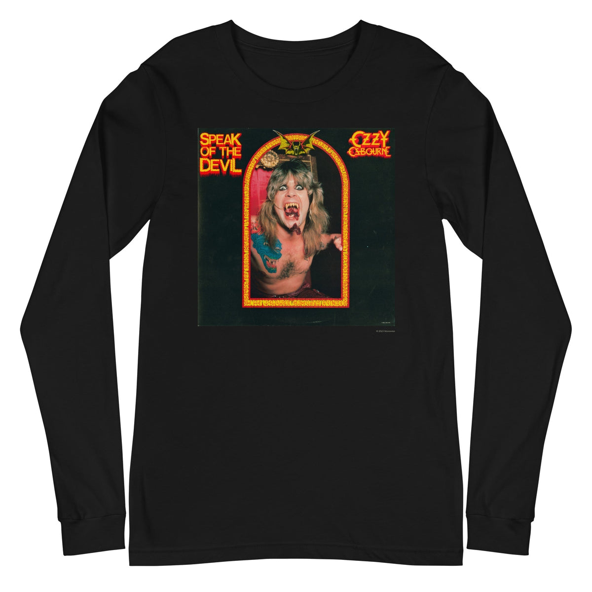 Ozzy Osbourne - Speak of the Devil Long Sleeve T-Shirt - Black