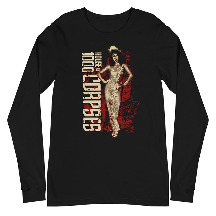 Rob Zombie - Dead Bride Long Sleeve T-Shirt - Black