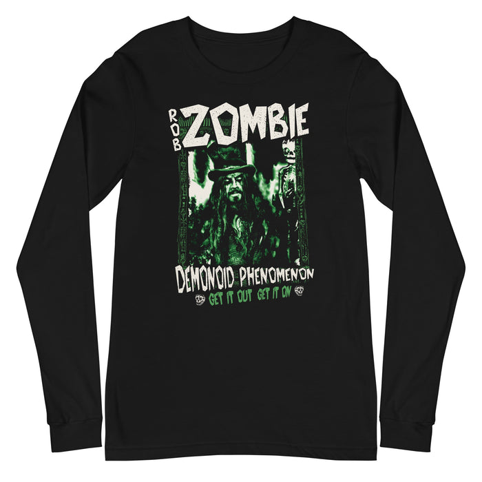 Rob Zombie - Demonoid Phenomenon Long Sleeve T-Shirt - Black