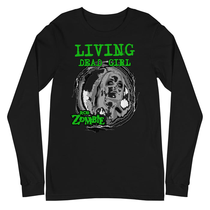 Rob Zombie - Living Dead Girl Long Sleeve T-Shirt - Black