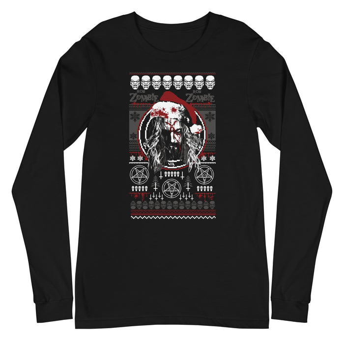 MerchMoment - Rob Zombie - Merry Christmas Long Sleeve T-Shirt -