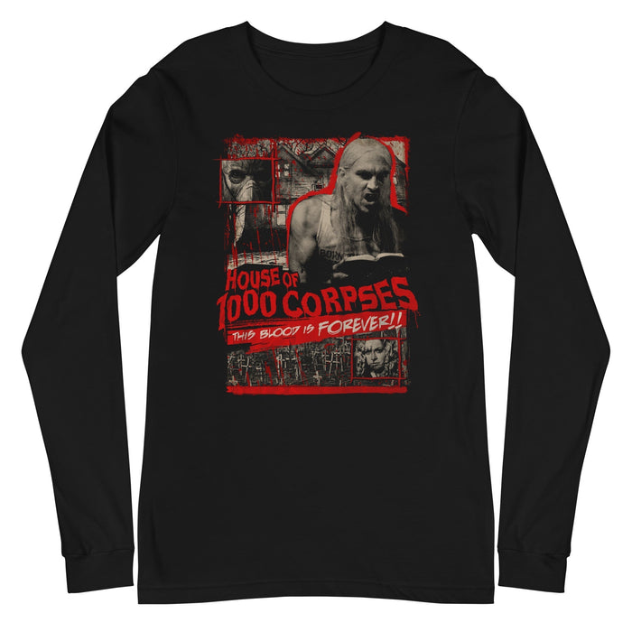 Rob Zombie - More Corpses Long Sleeve T-Shirt - Black