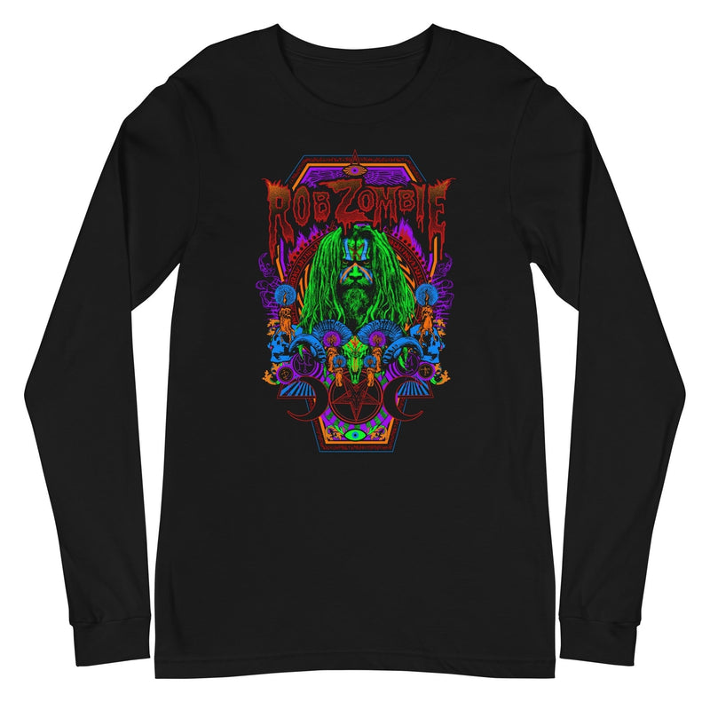 MerchMoment - Rob Zombie - Psychedelic Long Sleeve T-Shirt -