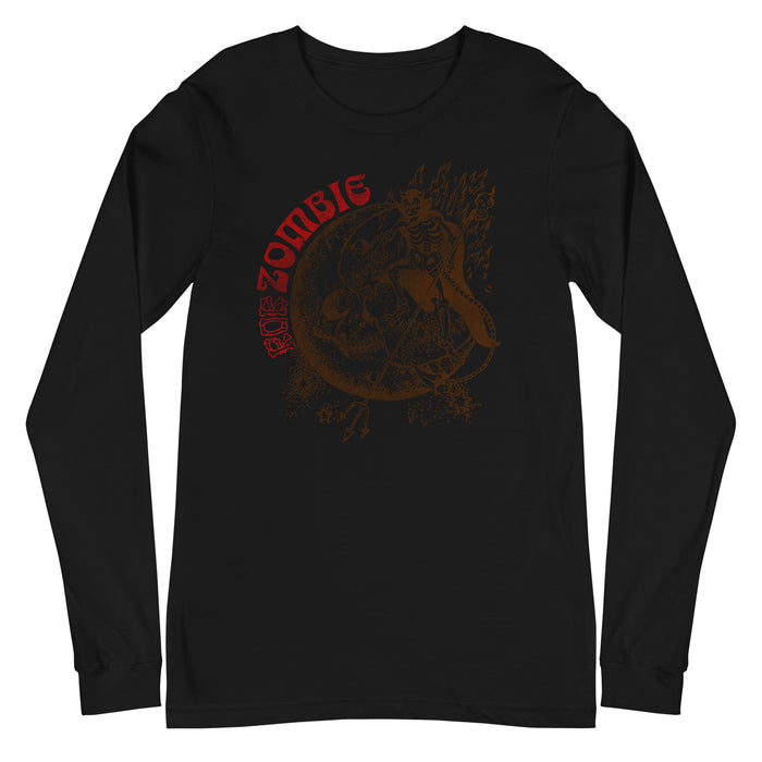 Rob Zombie - Red Rob Long Sleeve T-Shirt - Black