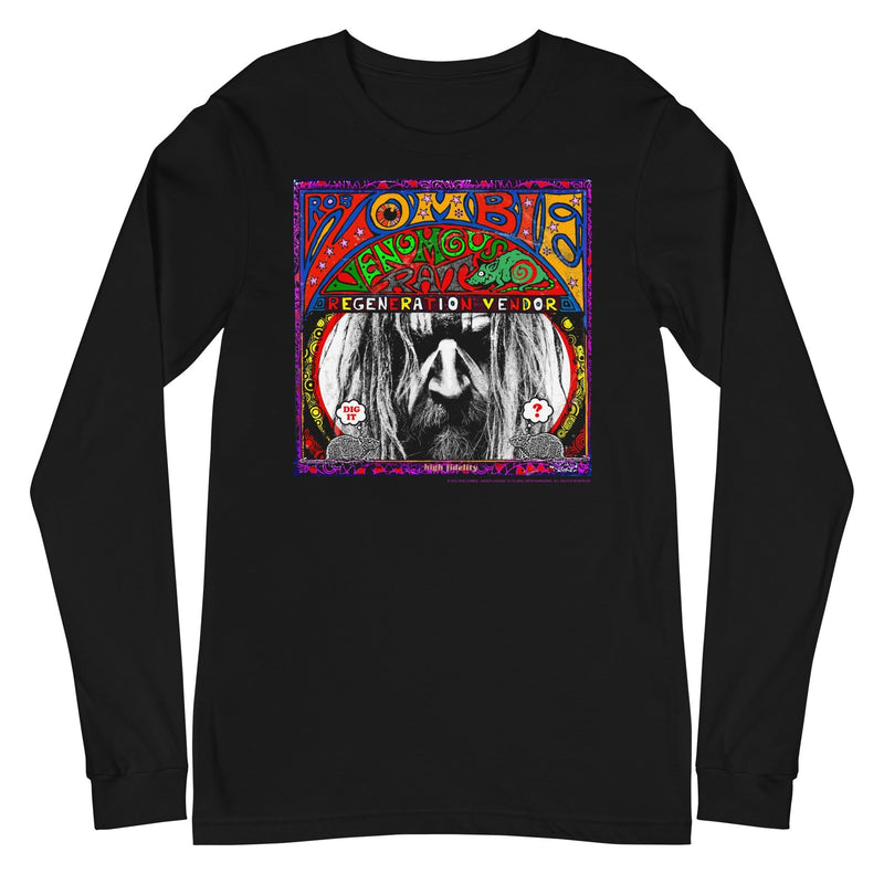 Rob Zombie - Regeneration Long Sleeve T-Shirt - Black