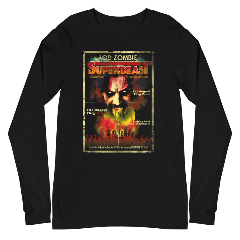 Rob Zombie - Superbeast Long Sleeve T-Shirt - Black