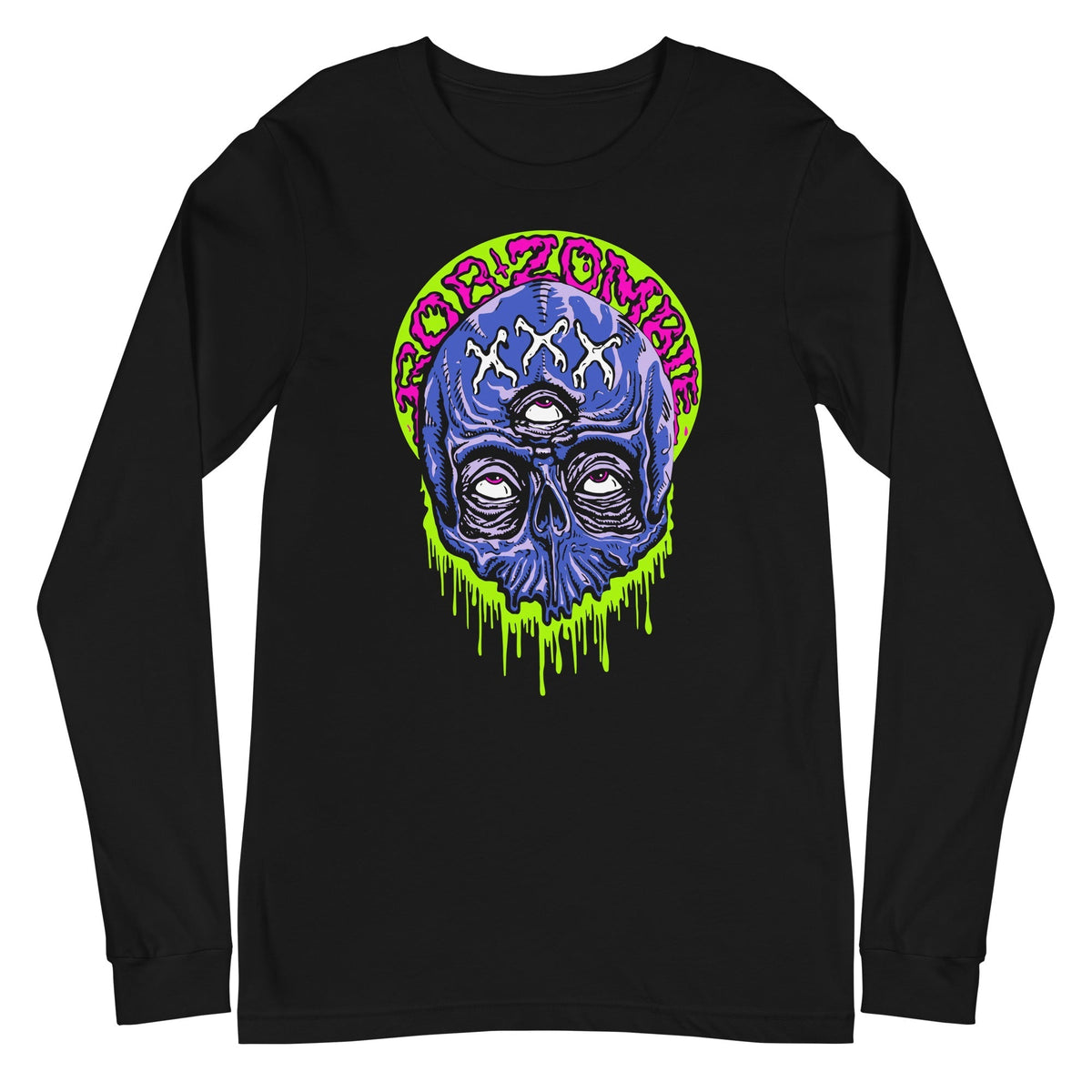 Rob Zombie - Triple Eye Long Sleeve T-Shirt - Black