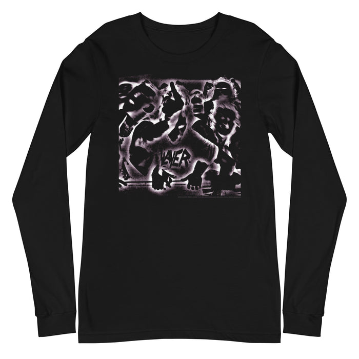 MerchMoment - Slayer - Abstract Logo Long Sleeve T-Shirt -