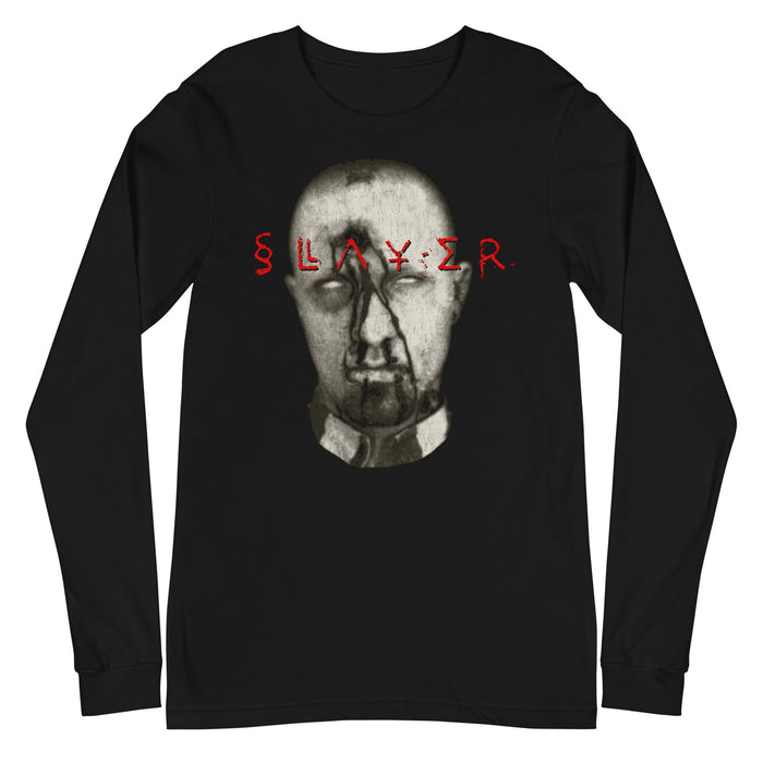 Slayer - Blank Eyes Long Sleeve T-Shirt - Black