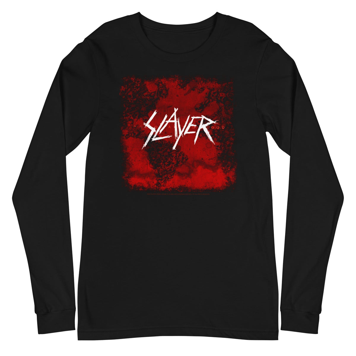 Slayer - Blood Logo Long Sleeve T-Shirt - Black