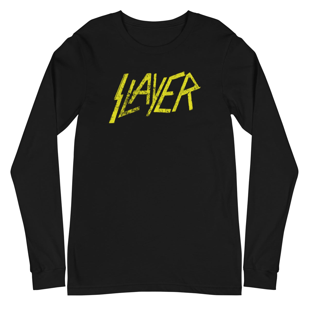 Slayer - Classic Logo Long Sleeve T-Shirt - Black