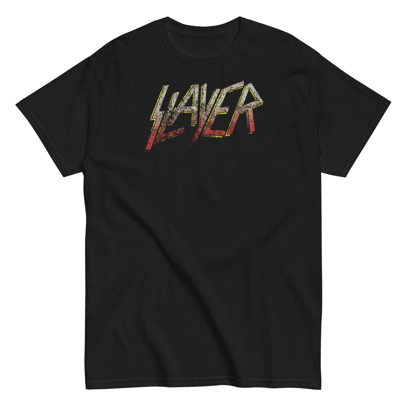 Slayer - Gradient Logo T-Shirt - Black