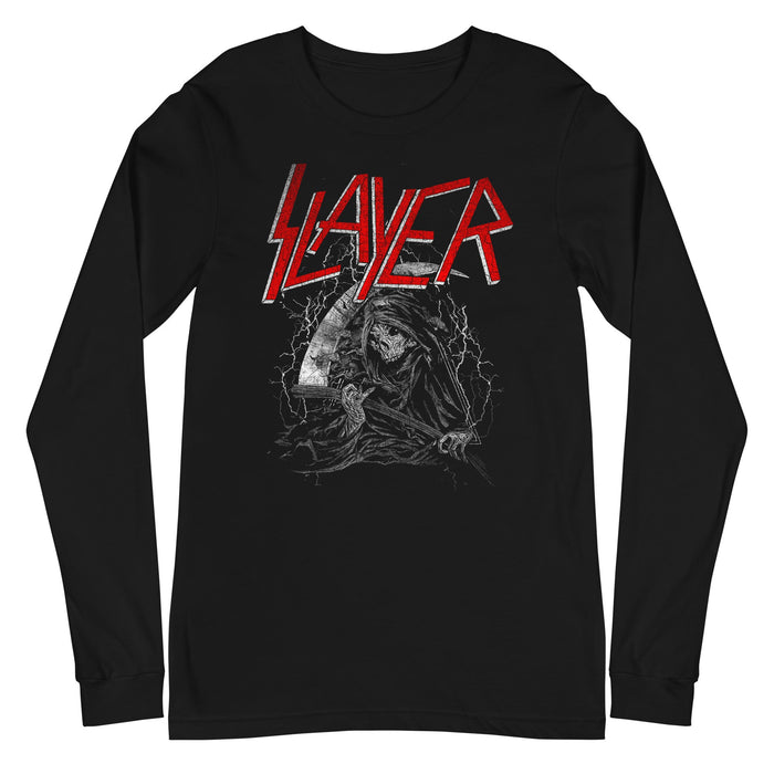 MerchMoment - Slayer - Grim Reaper Long Sleeve T-Shirt -