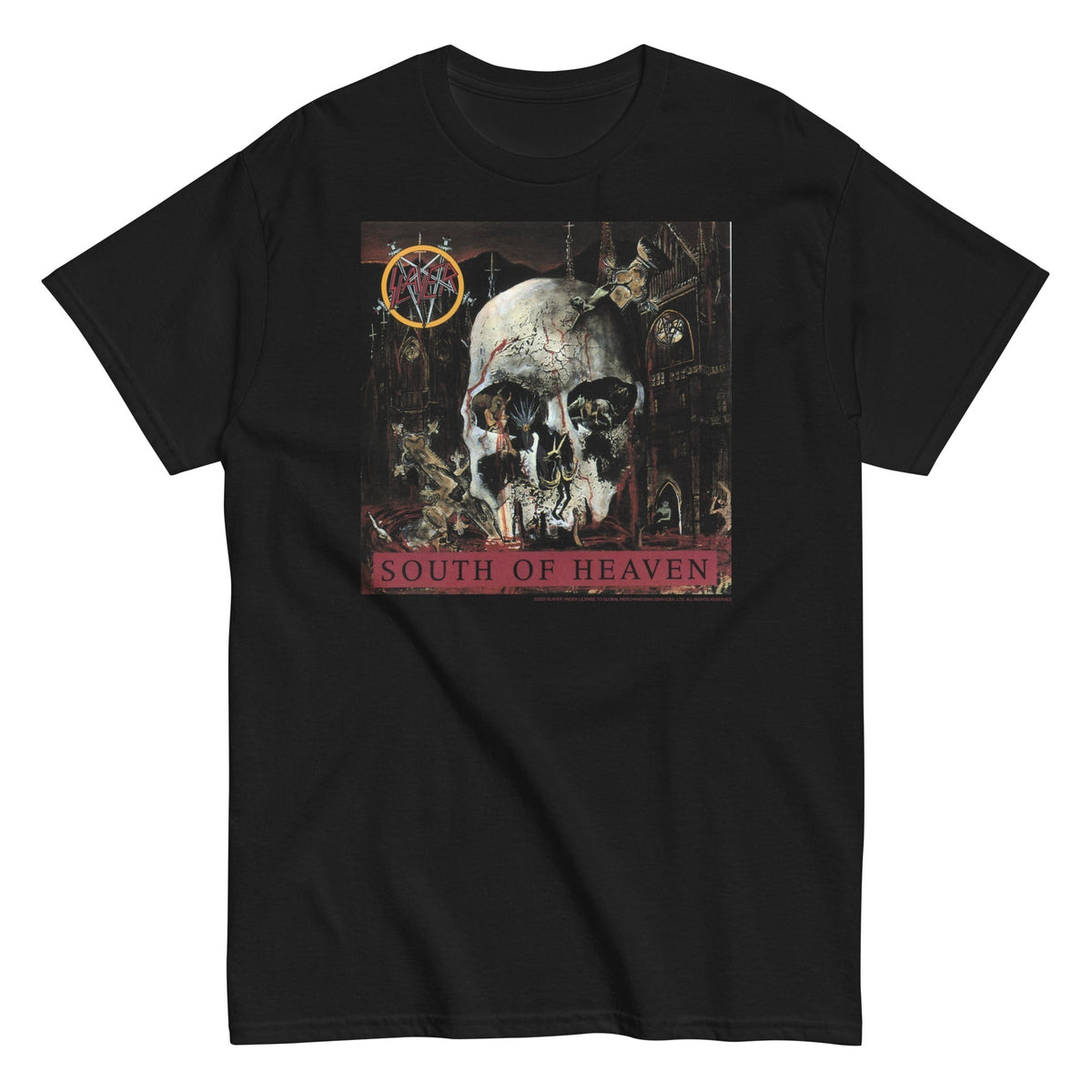 Slayer - Heaven Cover T-Shirt - Black