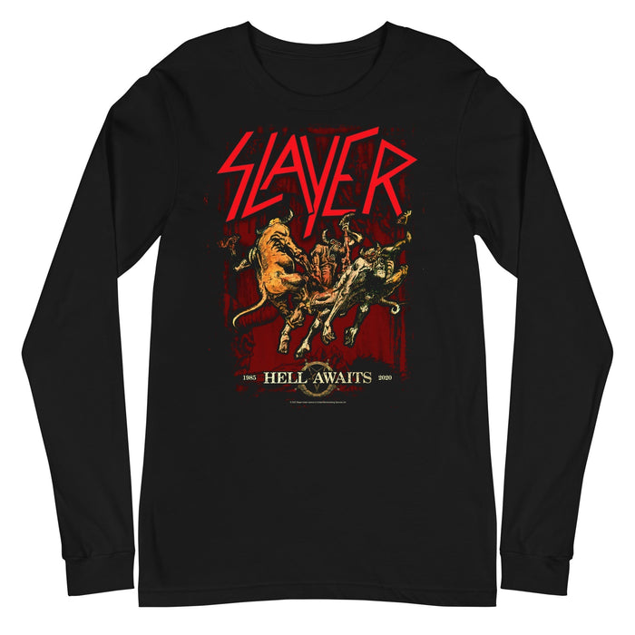 Slayer - Hell Awaits Long Sleeve T-Shirt - Black