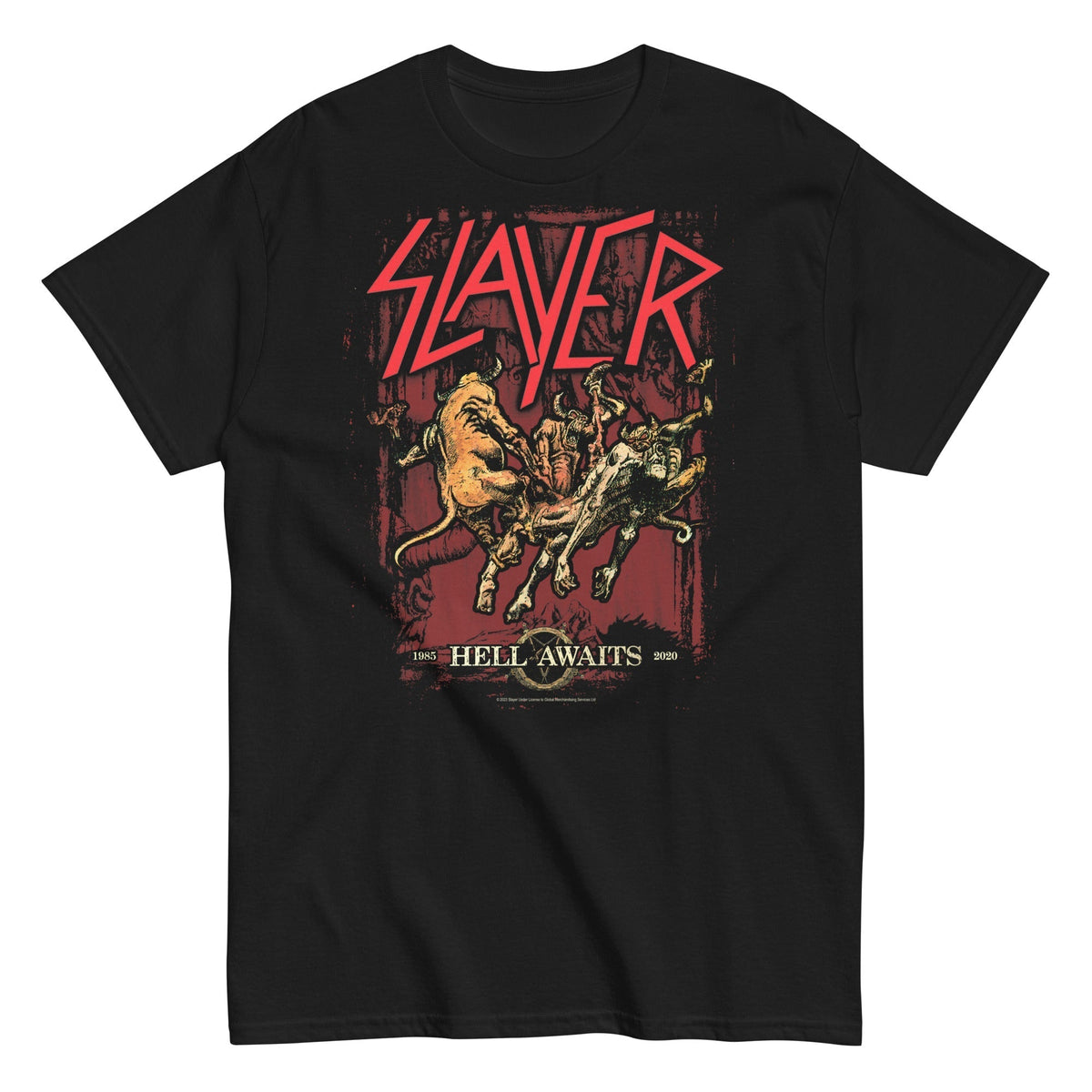 Slayer - Hell Awaits T-Shirt - Black