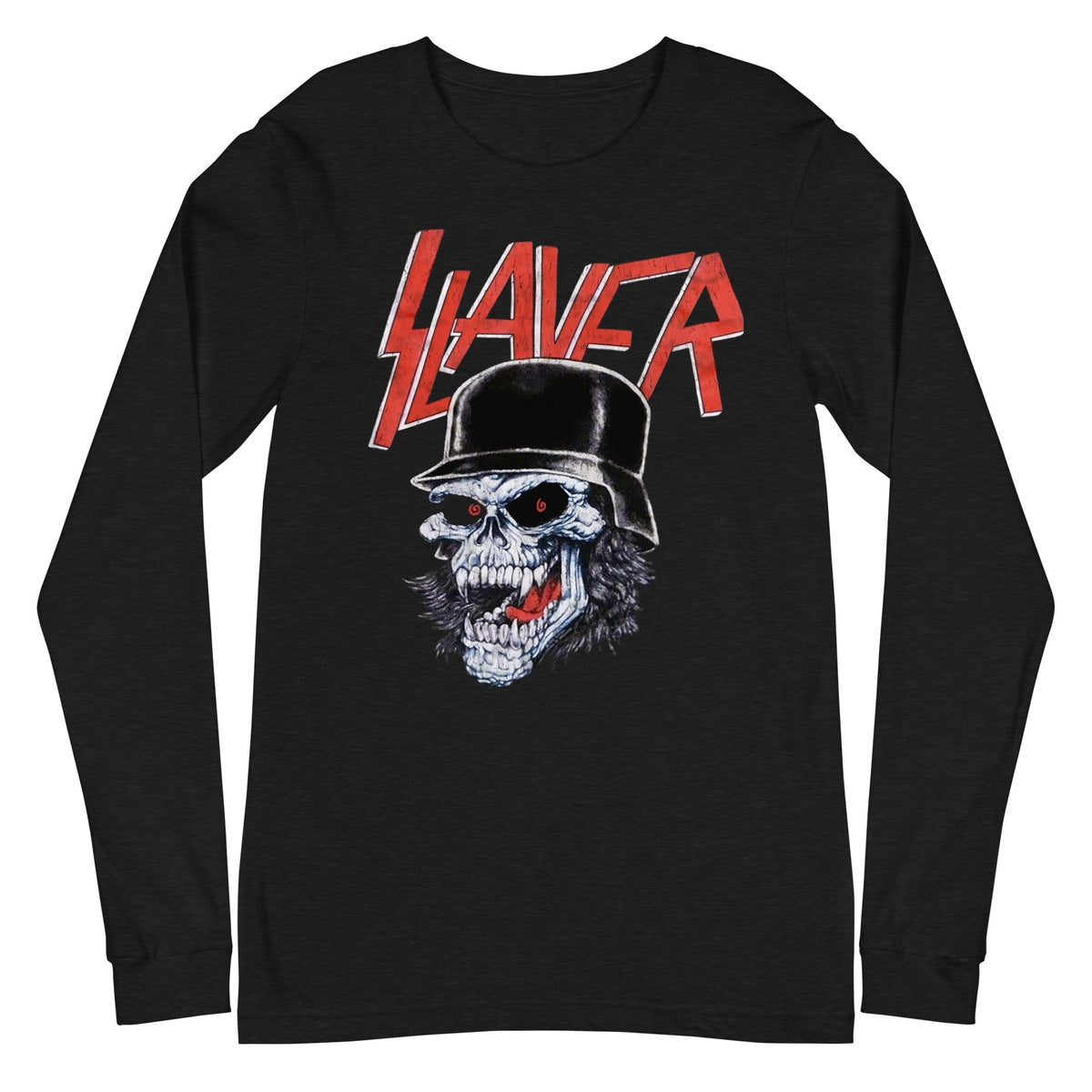 MerchMoment - Slayer - Helmet Skull Long Sleeve T-Shirt -