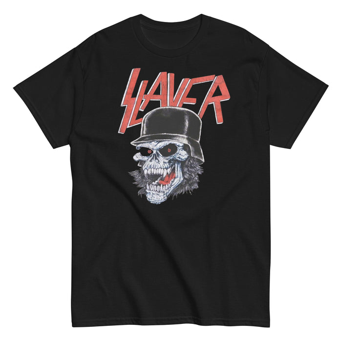 Slayer - Helmet Skull T-Shirt - Black