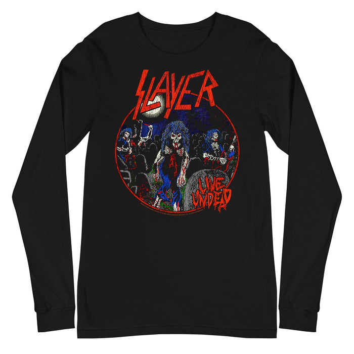 Slayer - Live Undead Long Sleeve T-Shirt - Black