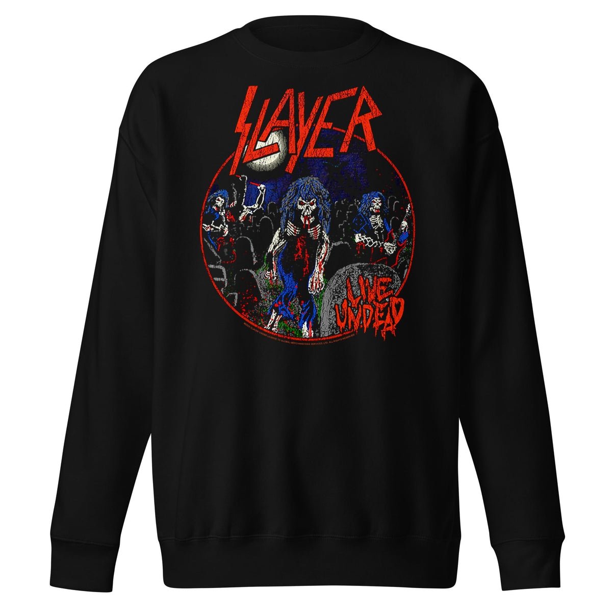 MerchMoment - Slayer - Live Undead Sweatshirt -