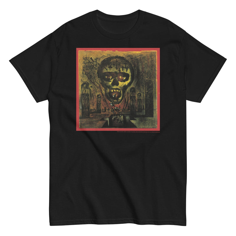 Slayer - Painted Skull T-Shirt - Black