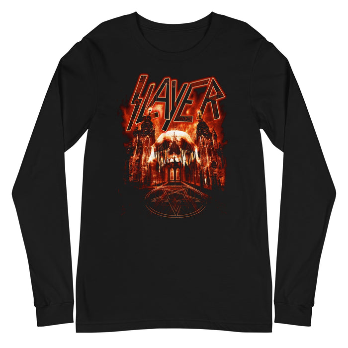 Slayer - Red Dawn Long Sleeve T-Shirt - Black