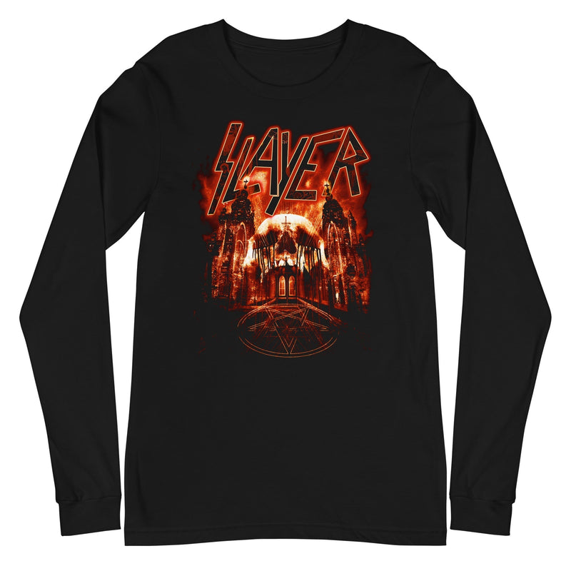 Slayer - Red Dawn Long Sleeve T-Shirt - Black