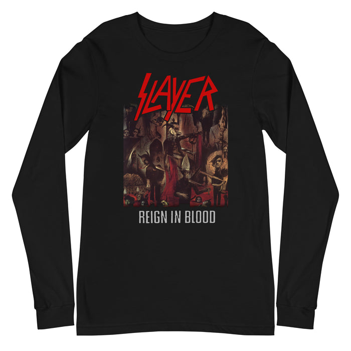 Slayer - Reign in Blood Long Sleeve T-Shirt - Black