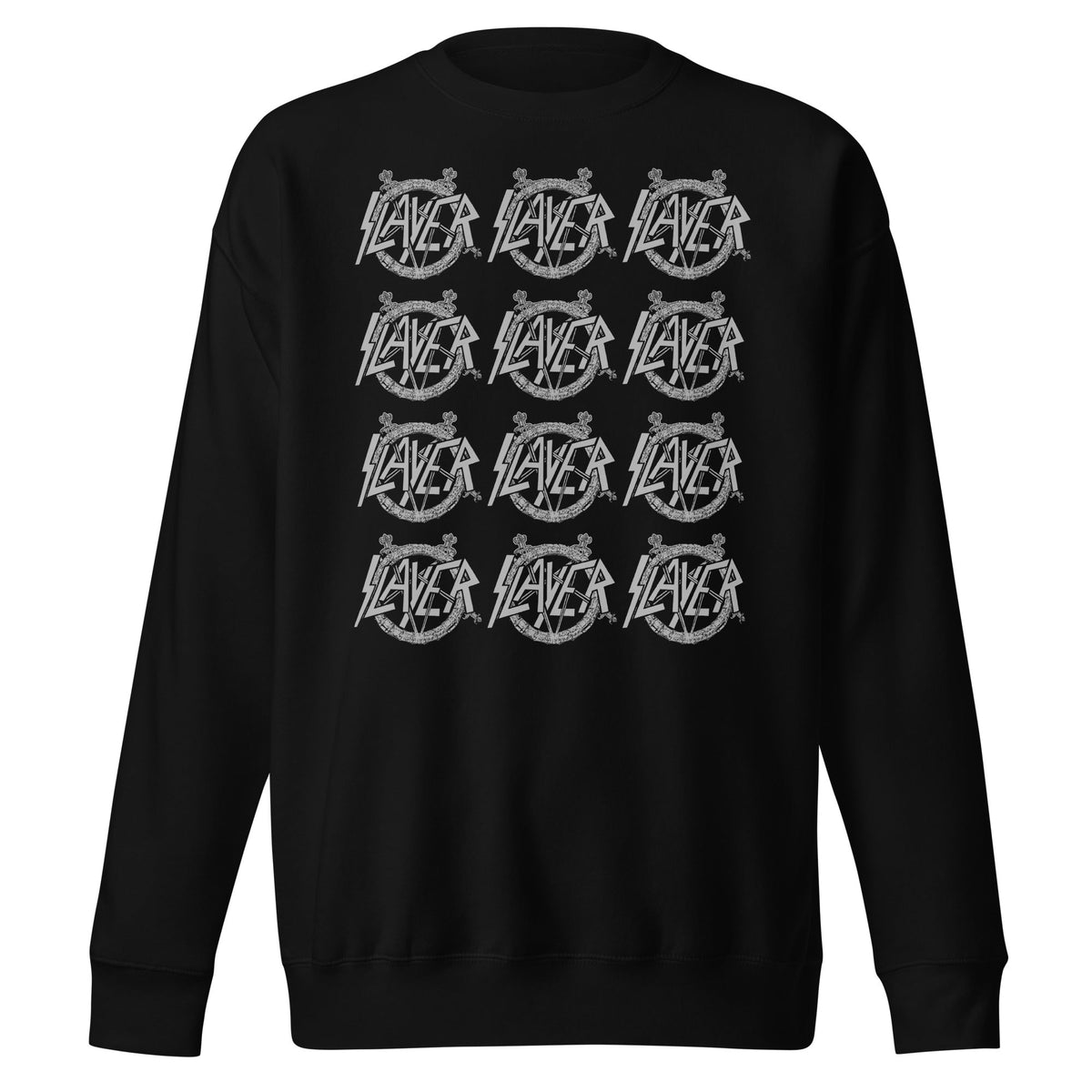 Slayer - Repeat Logo Sweatshirt - Black