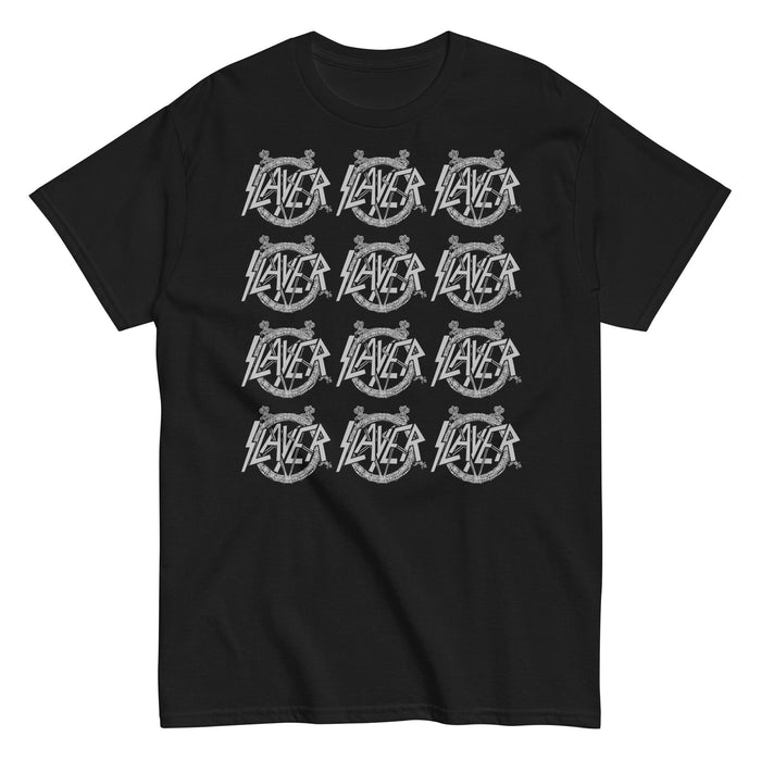 Slayer - Repeat Logo T-Shirt - Black