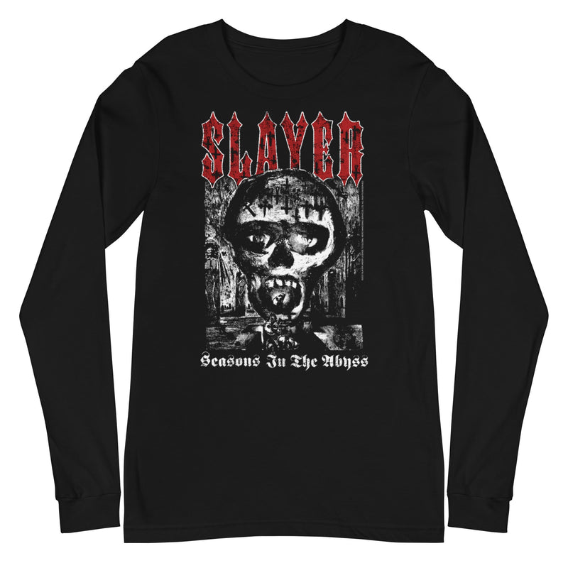 Slayer - Seasons in the Abyss Long Sleeve T-Shirt - Black