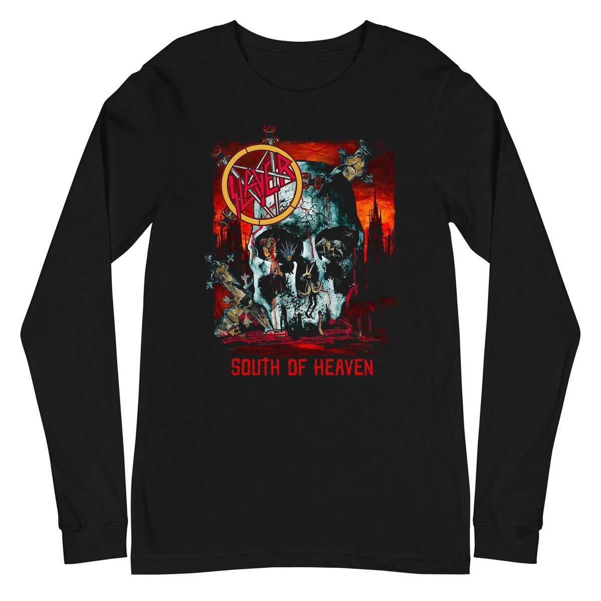 Slayer - South Haven Long Sleeve T-Shirt - Black