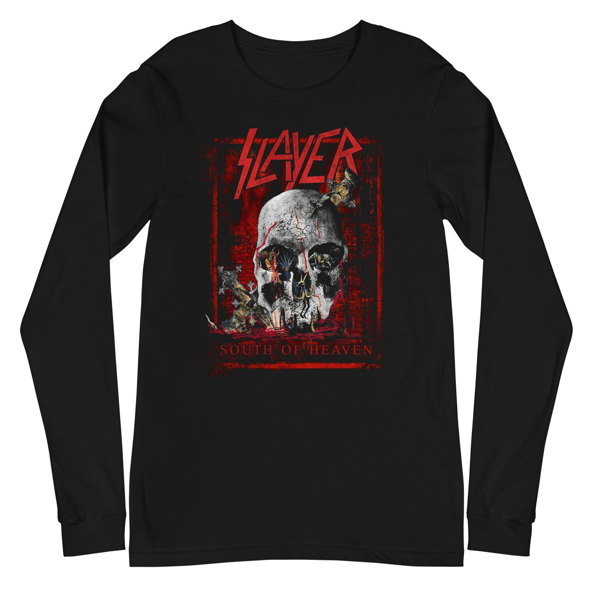 Slayer - South of Heaven Long Sleeve T-Shirt - Black