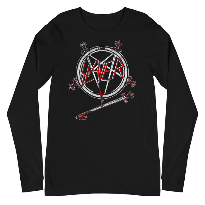 MerchMoment - Slayer - Sword Logo Long Sleeve T-Shirt -