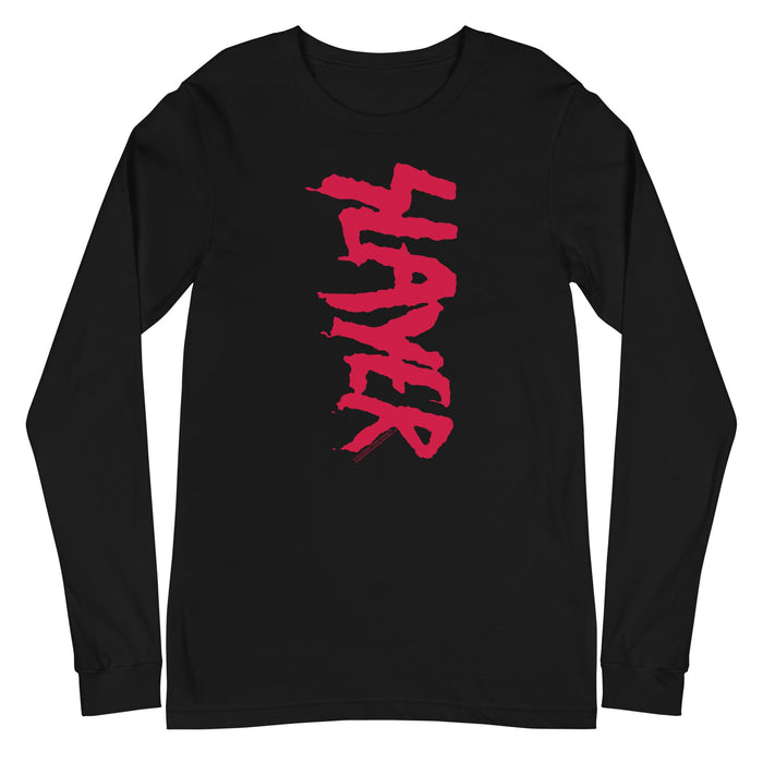 Slayer - Vertical Logo Long Sleeve T-Shirt - Black