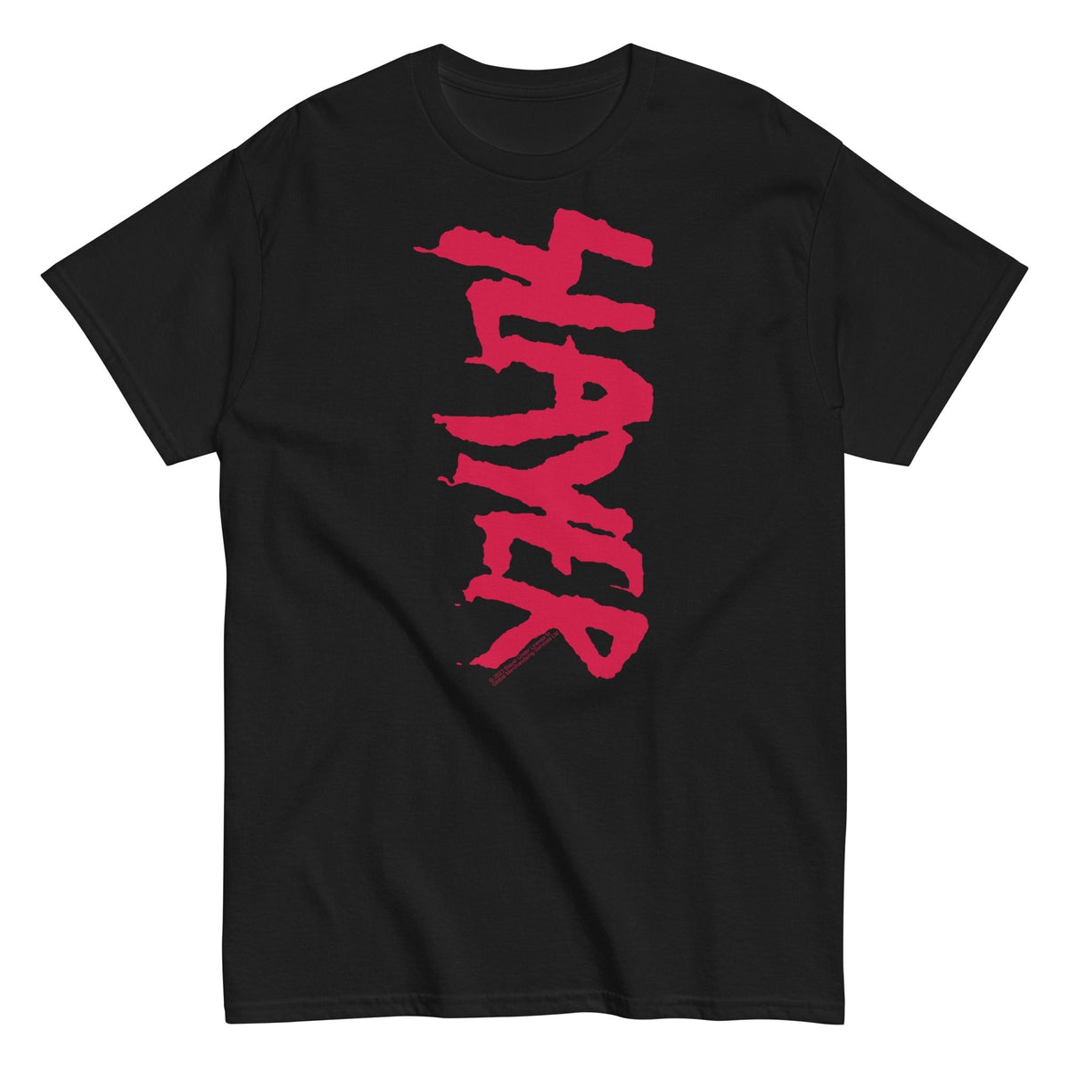 Slayer - Vertical Logo T-Shirt - Black