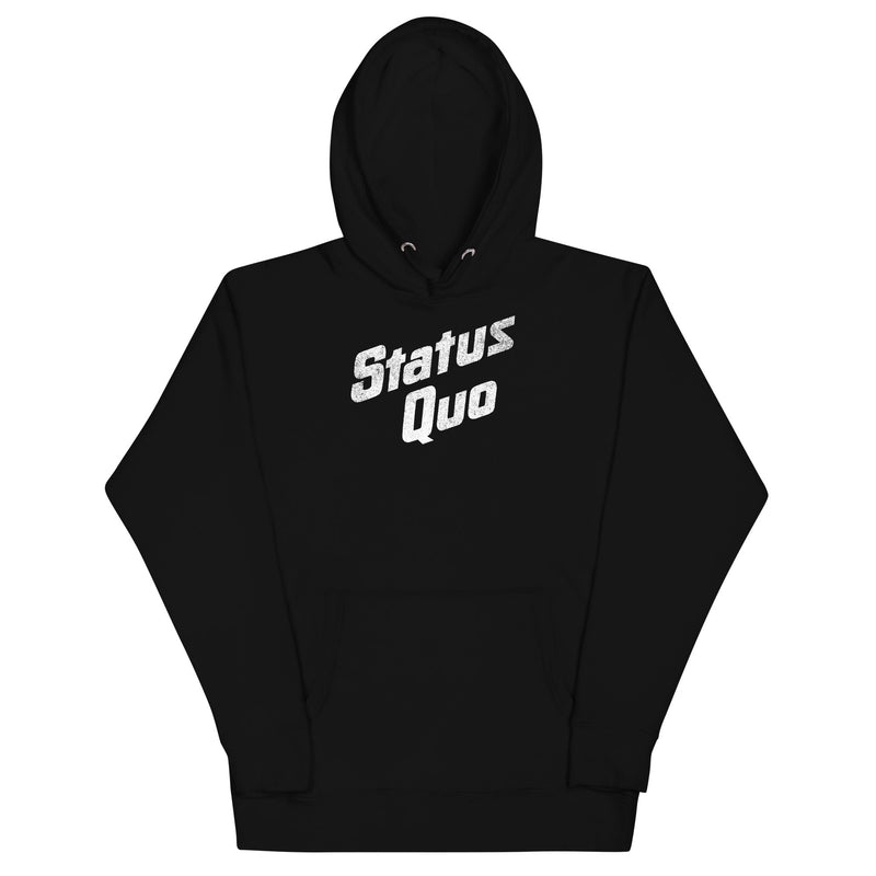 MerchMoment - Status Quo - White Logo Hoodie -