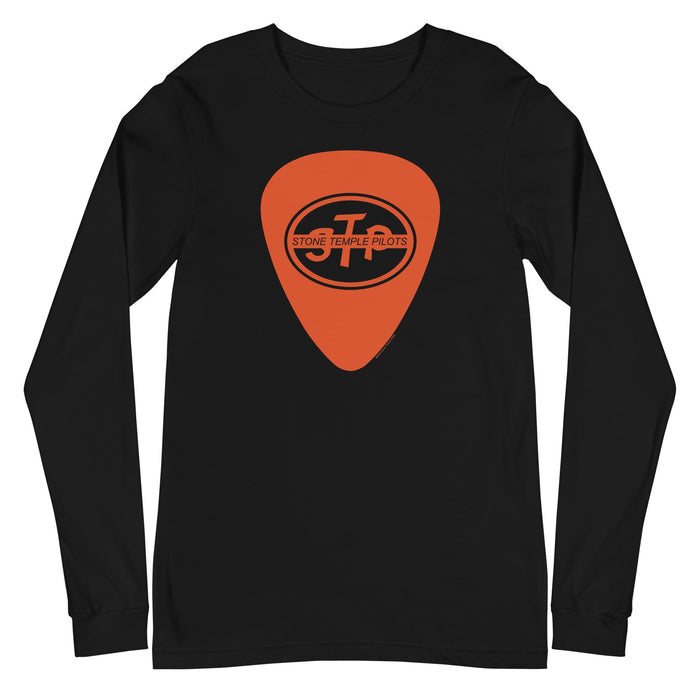 Stone Temple Pilots - Guitar Pic Long Sleeve T-Shirt - Black