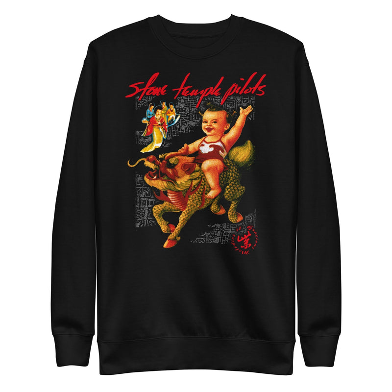 Stone Temple Pilots - Purple Sweatshirt - Black