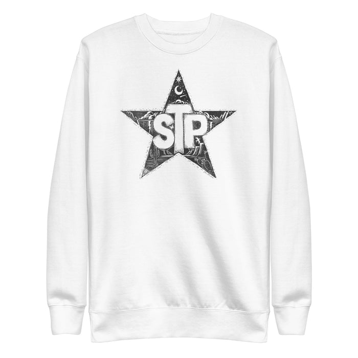 Stone Temple Pilots - Star Sweatshirt - White