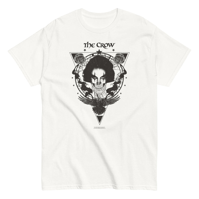 The Crow - Badge Emblem T-Shirt - White