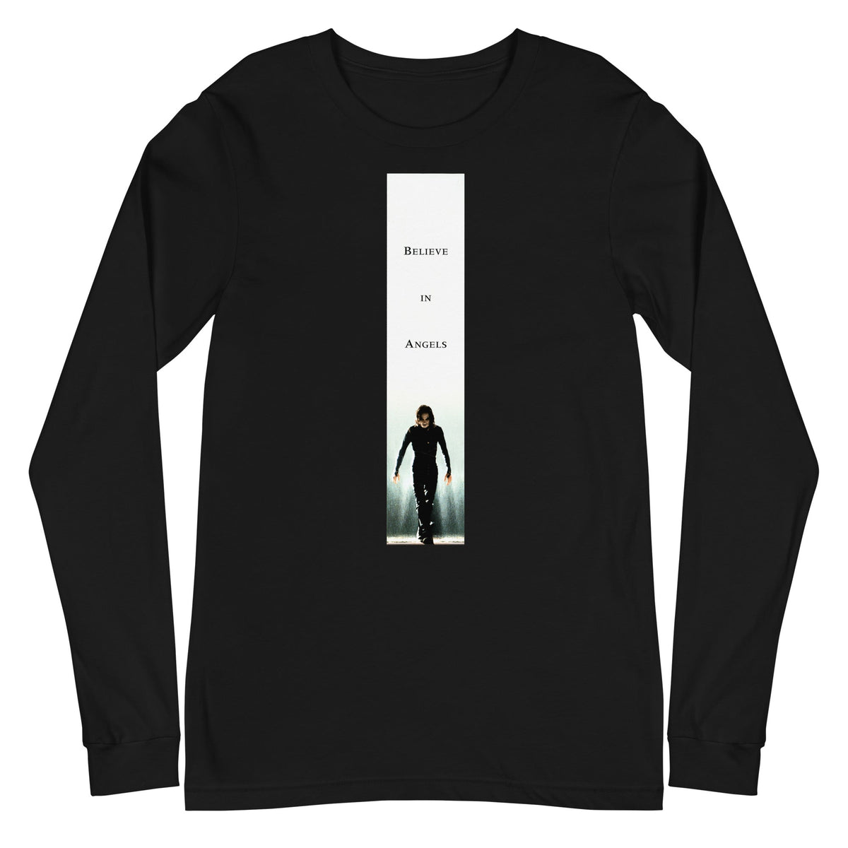 The Crow - Crime Noir Long Sleeve T-Shirt - Black