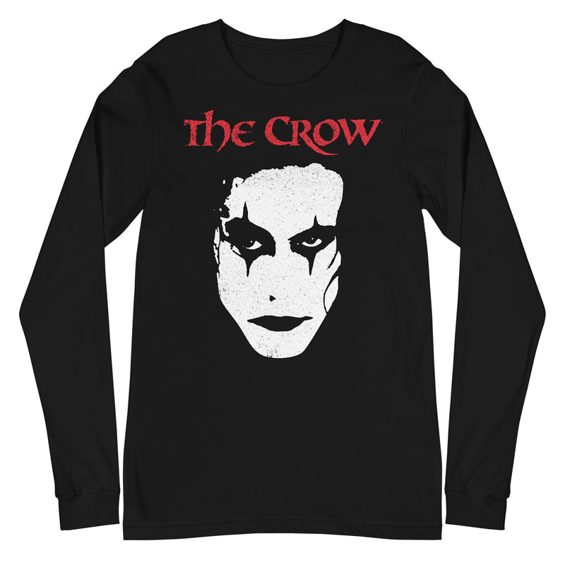 The Crow - Crow Eyes Long Sleeve T-Shirt - Black