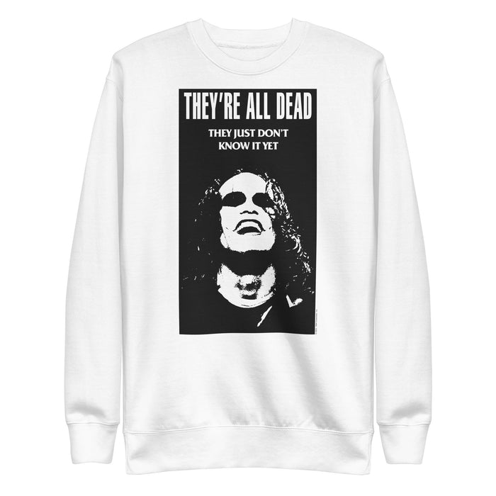 The Crow - Dead Movie Poster Sweatshirt - White