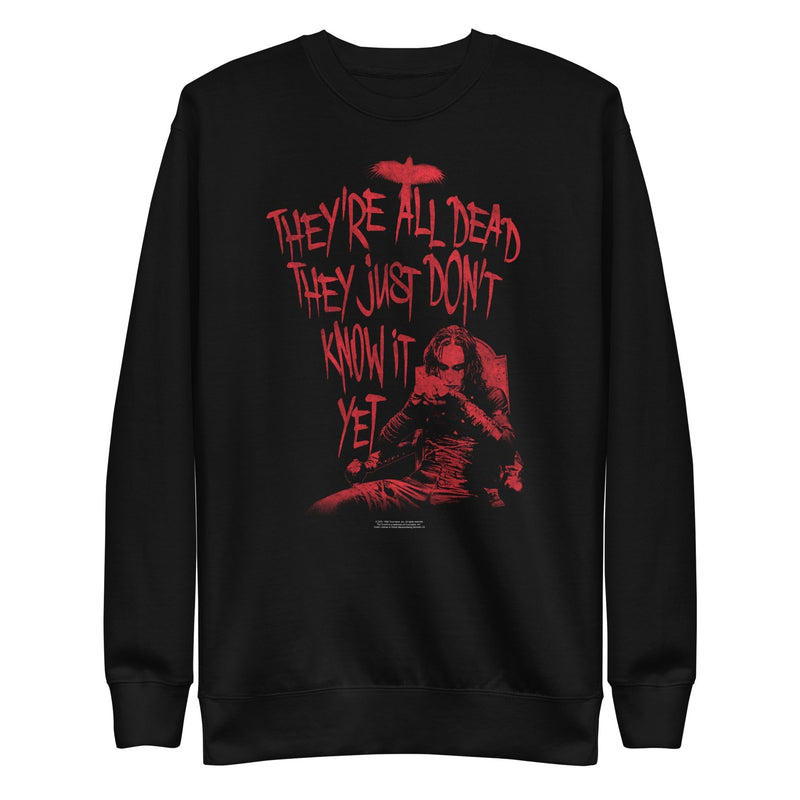 The Crow - Do They Know? Sweatshirt - Black